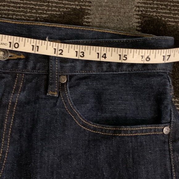 Brooks Brothers Sz 35x30 Indigo blue straight jean - Picture 5 of 9